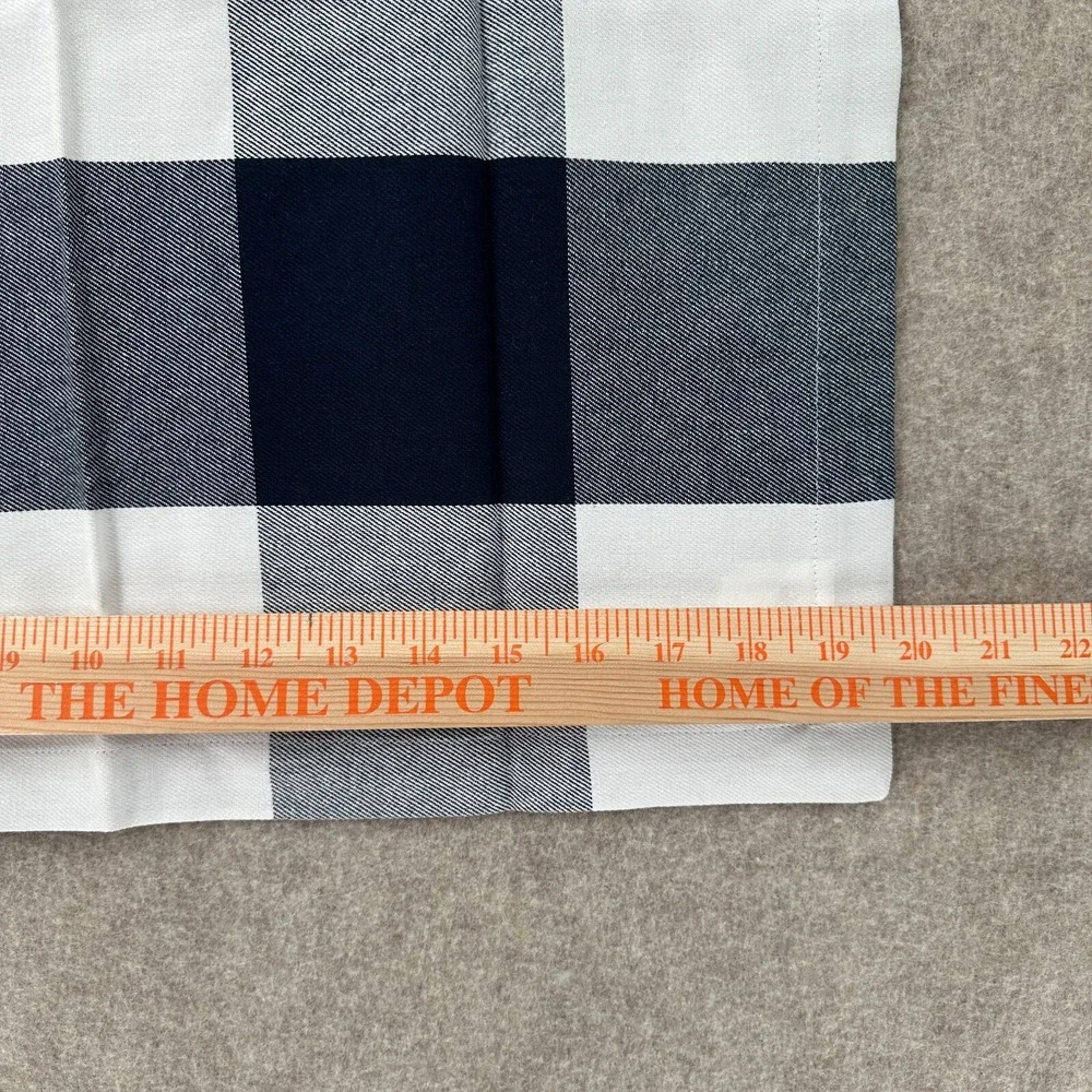 Pottery Barn Blue Plaid 100% Cotton Napkins Set Of‎ 7 Farmhouse 20